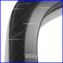 Wide Wheel Arches Kit Fender Flares Matte Black For Mitsubishi L200 Triton 19-23